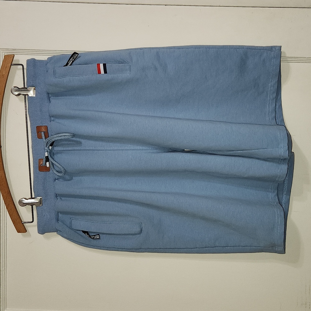 Men's Kuyigo Light Blue Cotton Shorts